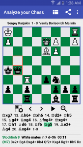اسکرین شات بازی Analyze your Chess 3