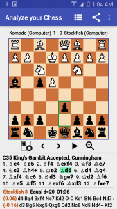 اسکرین شات بازی Analyze your Chess 2