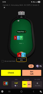 اسکرین شات 1 بازی Lucid Poker: Trainer
