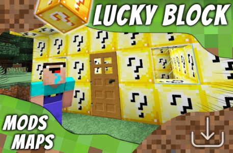 اسکرین شات برنامه Lucky Block Mod 2