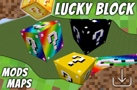 اسکرین شات برنامه Lucky Block Mod 1