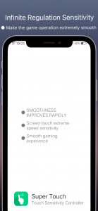 اسکرین شات برنامه Super Touch -speed sensitivity 1