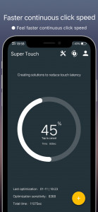 اسکرین شات برنامه Super Touch -speed sensitivity 4