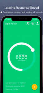 اسکرین شات برنامه Super Touch -speed sensitivity 2