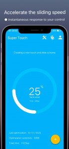 اسکرین شات برنامه Super Touch -speed sensitivity 3