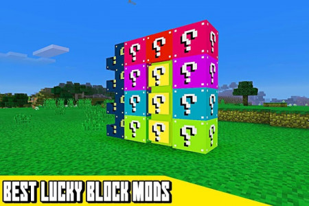 اسکرین شات برنامه Lucky Block Mod Bedwars For MCPE 1