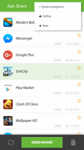 اسکرین شات 6 برنامه Apk Share Bluetooth