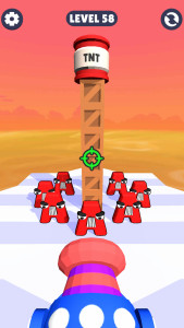 اسکرین شات 7 بازی Happy Cannon Number 3D