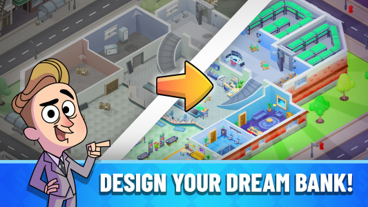 اسکرین شات 5 بازی Idle Bank Tycoon: Money Empire