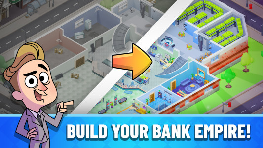 اسکرین شات 4 بازی Idle Bank Tycoon: Money Empire