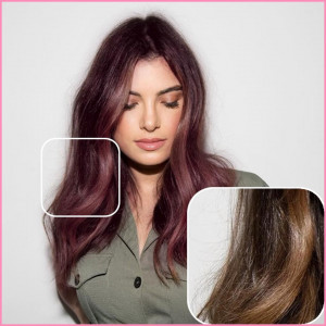 اسکرین شات برنامه Hair Color Changer - Hair Dye 3