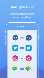 اسکرین شات برنامه Dual Space Pro -Multi Accounts 2