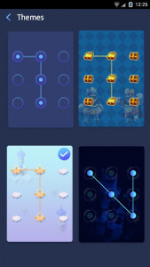 اسکرین شات برنامه App Lock Master – Pattern Lock & Clash Theme 3