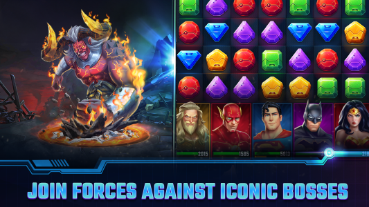 اسکرین شات 4 بازی DC Heroes & Villains: Match 3