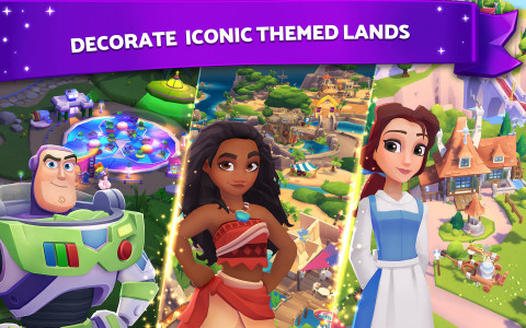 اسکرین شات بازی Disney Wonderful Worlds 1