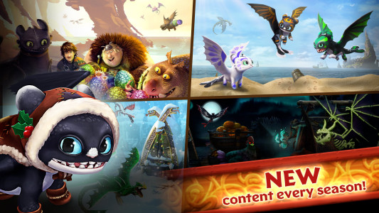 اسکرین شات 6 بازی Dragons: Rise of Berk