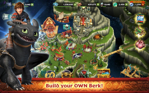 اسکرین شات بازی Dragons: Rise of Berk 1