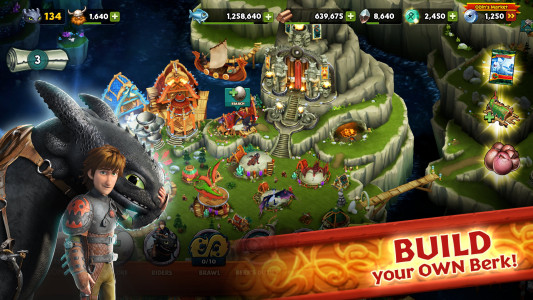 اسکرین شات 1 بازی Dragons: Rise of Berk