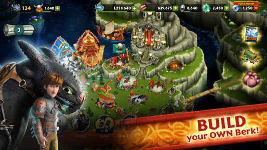اسکرین شات 1 بازی Dragons: Rise of Berk