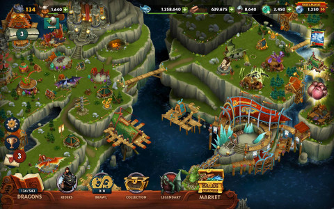 اسکرین شات بازی Dragons: Rise of Berk 7