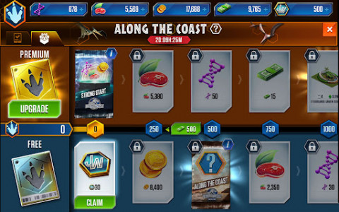 اسکرین شات 6 بازی Jurassic World™: The Game