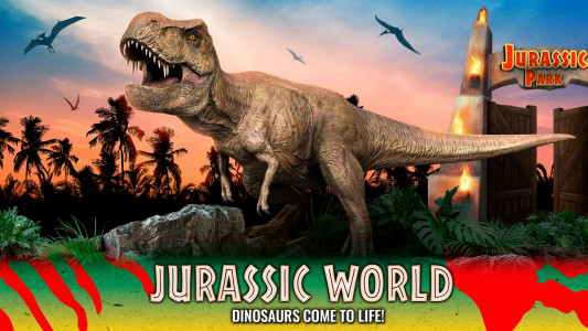 اسکرین شات بازی Jurassic World Alive 1