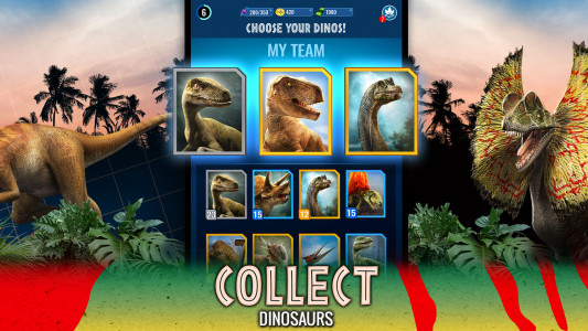 اسکرین شات بازی Jurassic World Alive 4