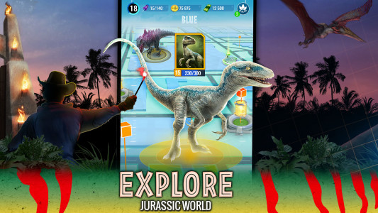 اسکرین شات بازی Jurassic World Alive 2
