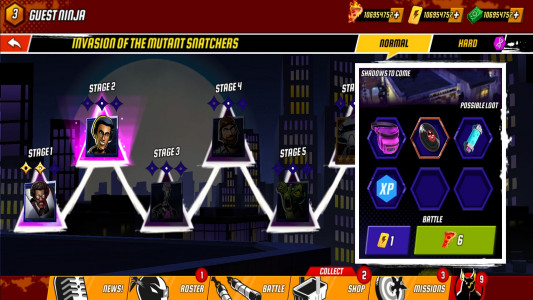 اسکرین شات بازی لاک پشت‌های نینجا | نسخه مود شده 2
