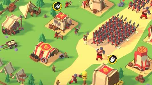 اسکرین شات بازی Idle Siege: War Tycoon Game 6