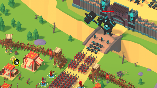 اسکرین شات بازی Idle Siege: War Tycoon Game 2