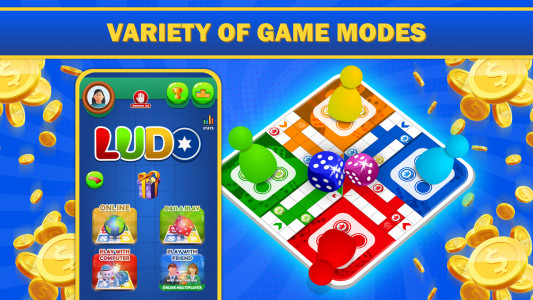 اسکرین شات 2 برنامه Super Ludo Classic