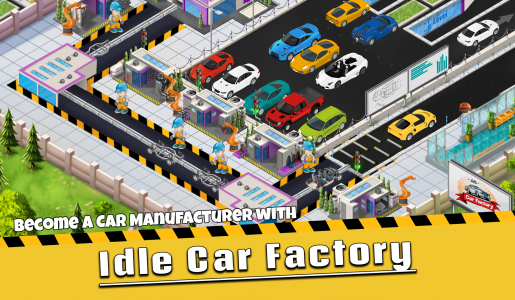 اسکرین شات بازی Idle Car Factory: Car Builder 1