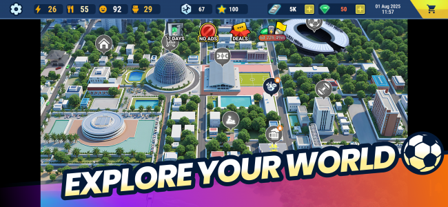 اسکرین شات 4 بازی Soccer Life Simulator