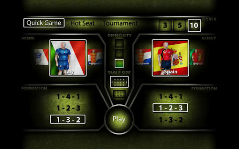 اسکرین شات بازی Foosball Cup 3