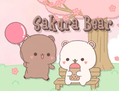 اسکرین شات برنامه SMS Theme Sakura Bears message 4