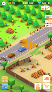 اسکرین شات 4 بازی Idle Lumber Empire: Jeu Tycoon