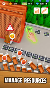 اسکرین شات بازی Idle Lumber Empire 3