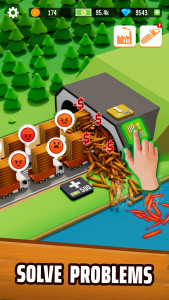 اسکرین شات 1 بازی Idle Lumber Empire Magnate