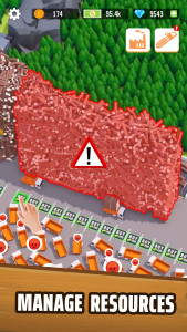 اسکرین شات 3 بازی Lumber Empire - Idle Games