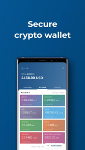 اسکرین شات برنامه Lumi Crypto and Bitcoin Wallet 1