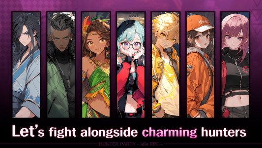 اسکرین شات بازی Hunter Party: Idle RPG 3