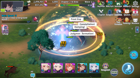 اسکرین شات 8 بازی Hunter Party: Idle RPG