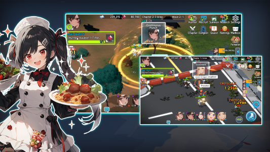 اسکرین شات 5 بازی Hunter Party: Idle RPG