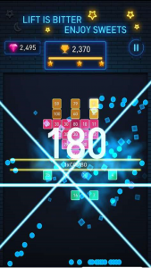 اسکرین شات بازی Brick Breaker: Neon Brick Ball 3