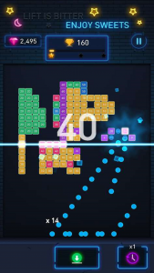 اسکرین شات بازی Brick Breaker: Neon Brick Ball 6