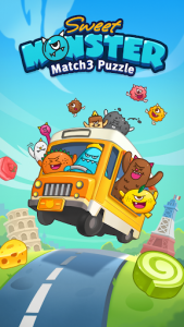اسکرین شات بازی Sweet Monster™ Friends Match 3 Puzzle | Swap Candy 5