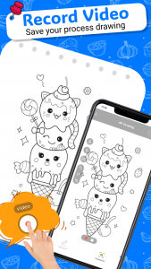 اسکرین شات 7 برنامه AR Drawing: Paint & Sketch Art