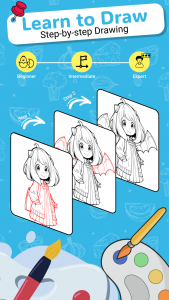 اسکرین شات 3 برنامه AR Drawing: Paint & Sketch Art