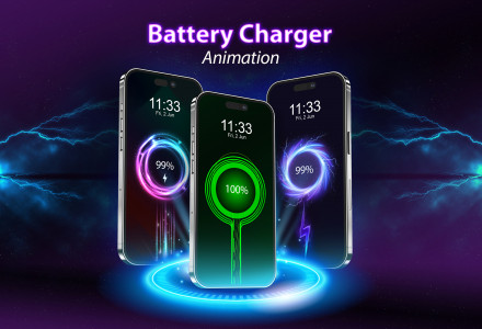 اسکرین شات برنامه Battery Charger Animation Art 1